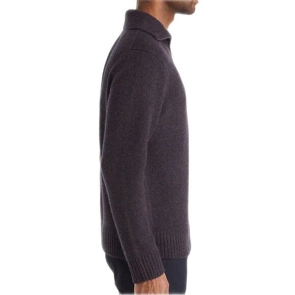 Mélange Quarter-Zip Sweater Vince - Picture 3 of 10